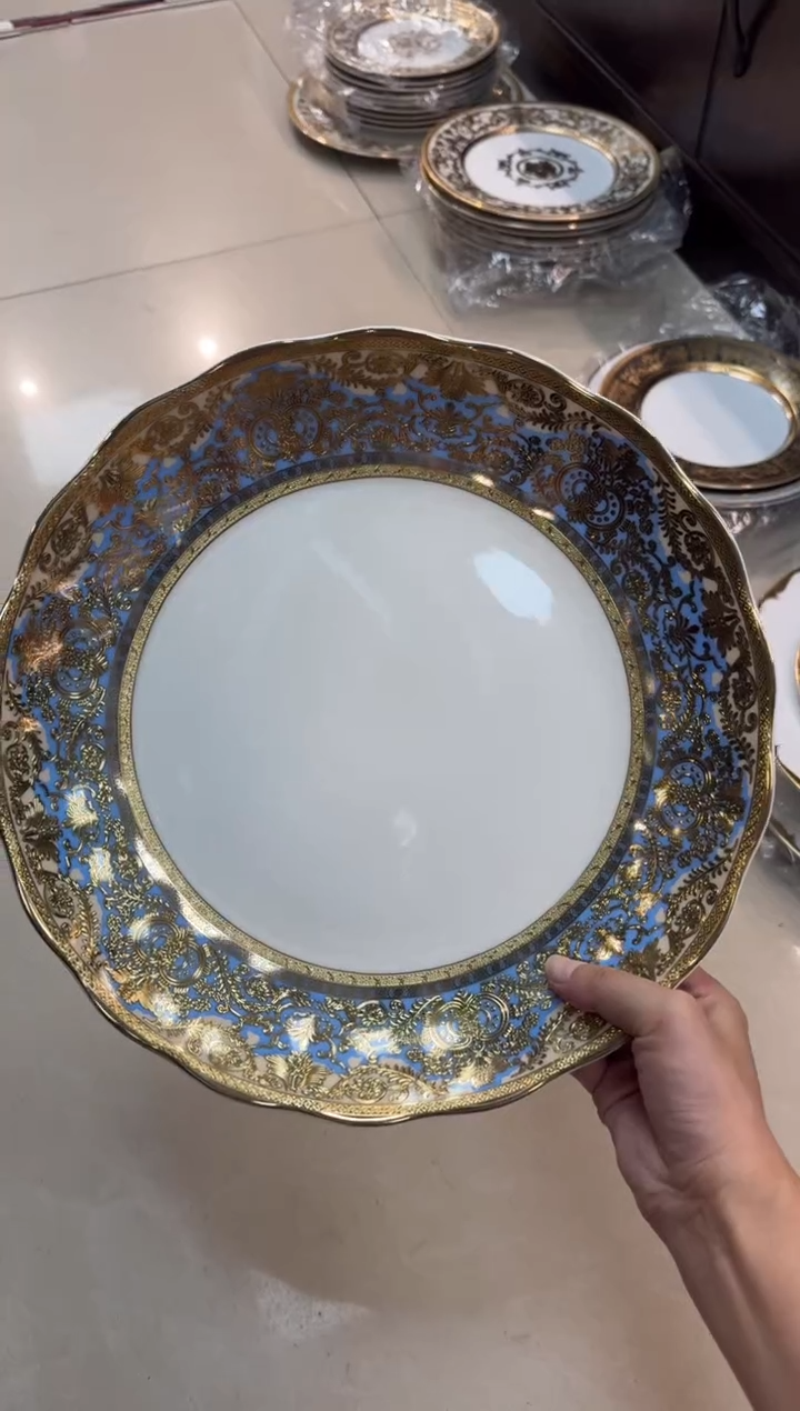 【闪购商品】瓷片12英寸窝盘  福利微瑕
