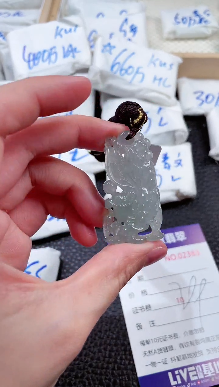 【闪购商品】翡翠颈饰未镶嵌00002383