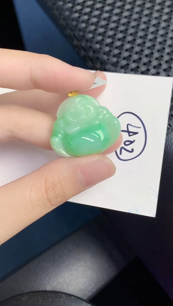 翡翠18K金镶嵌颈饰000000000