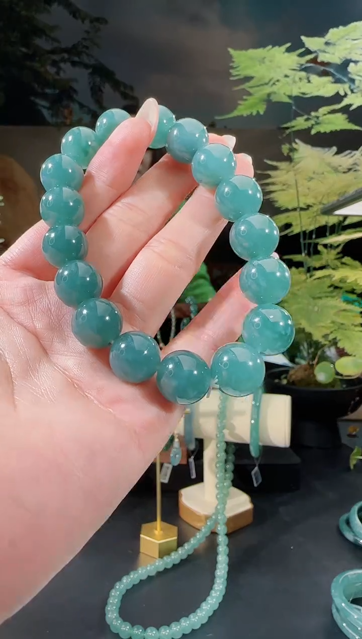 【闪购商品】翡翠手串未镶嵌手串多样性发一