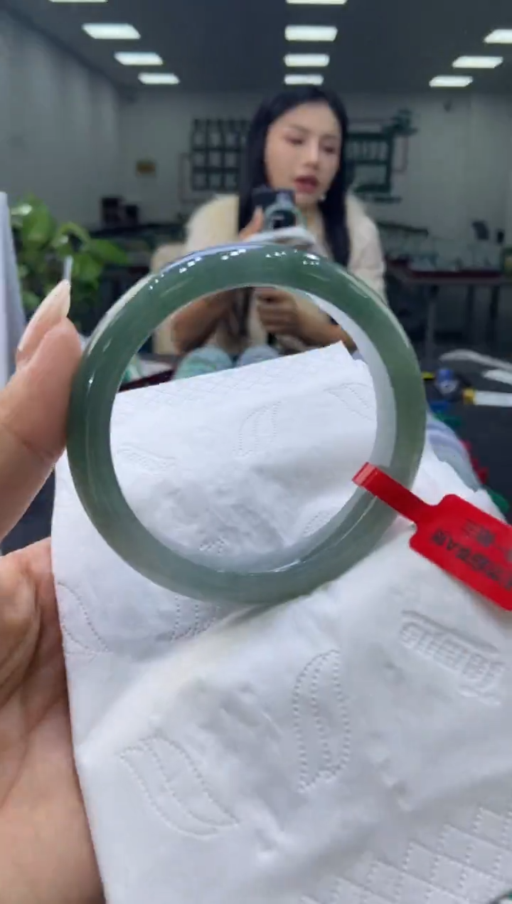 未镶嵌手镯翡翠0002428