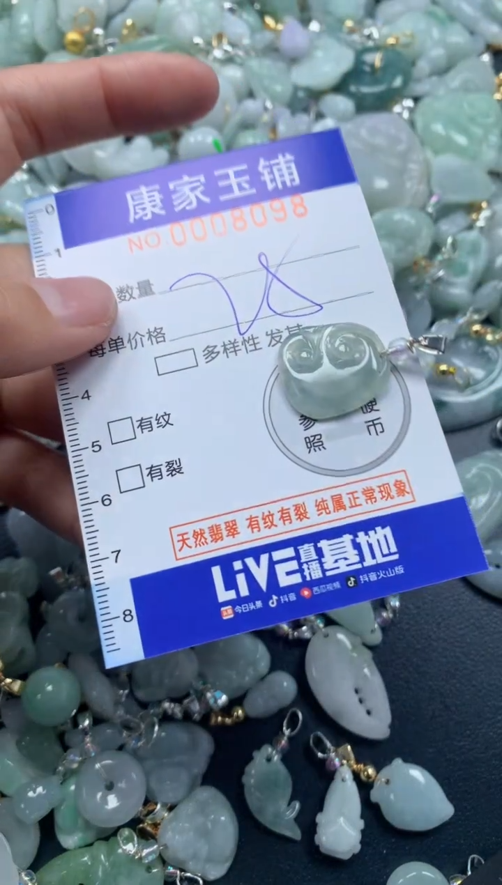 颈饰未镶嵌翡翠8098