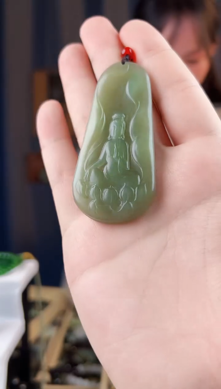 颈饰未镶嵌和田玉拍一发一，多样性发货