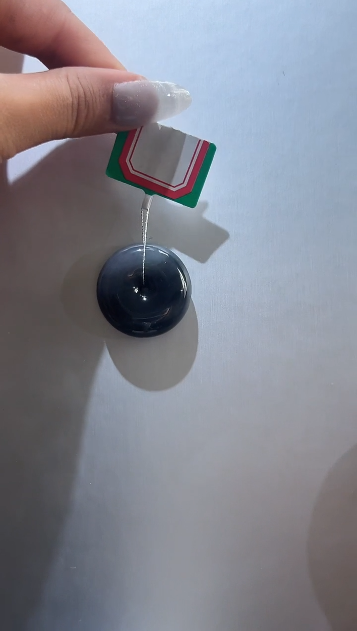 吊坠(赠链)未镶嵌和田玉新疆和田玉于田料平安扣