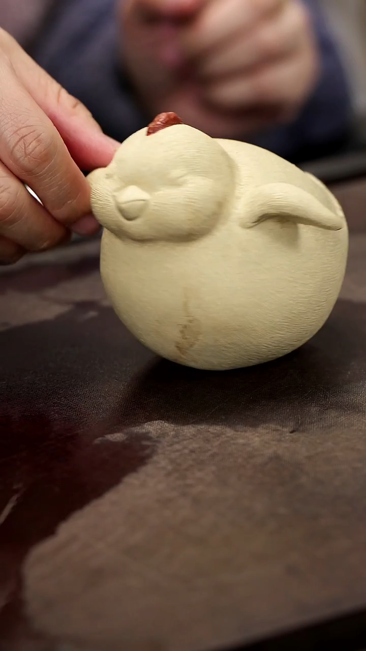 紫砂茶宠紫砂小鸡