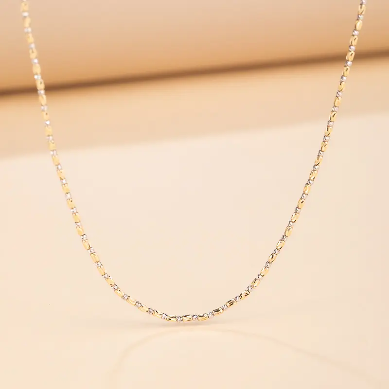18k项链仙女链18寸女生小众简约年轻锁骨链素款45厘米 多样性发货