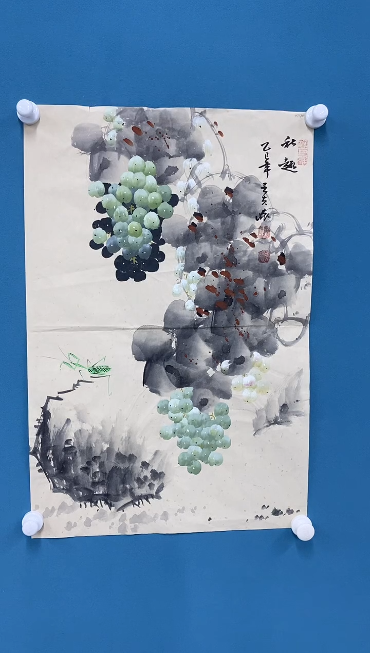 【闪购商品】国画2.16-王夫怀-四尺三开70