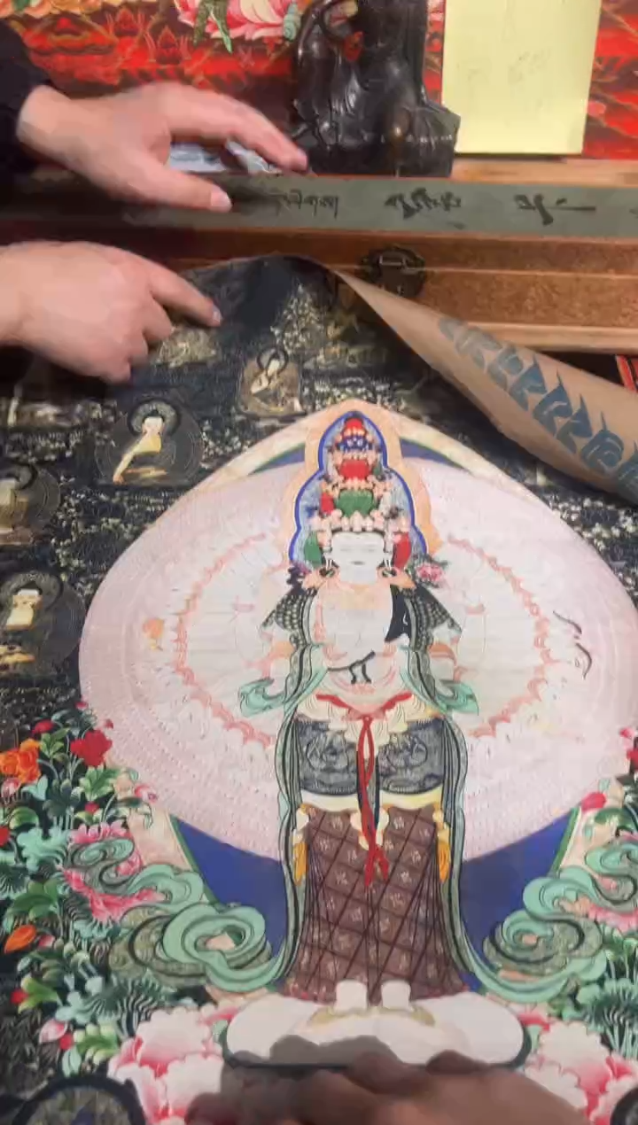 卷轴画卷轴画奥奥的唐卡