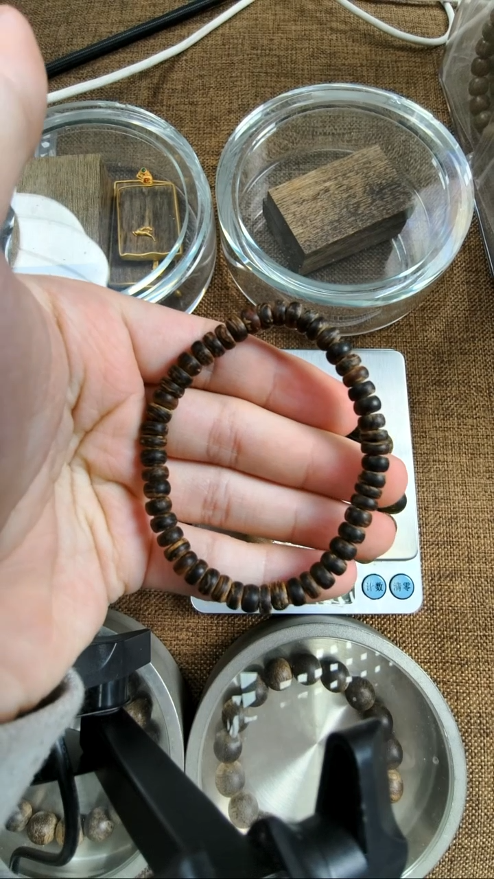 沉香沉香碎屑文莱6.3mm5g