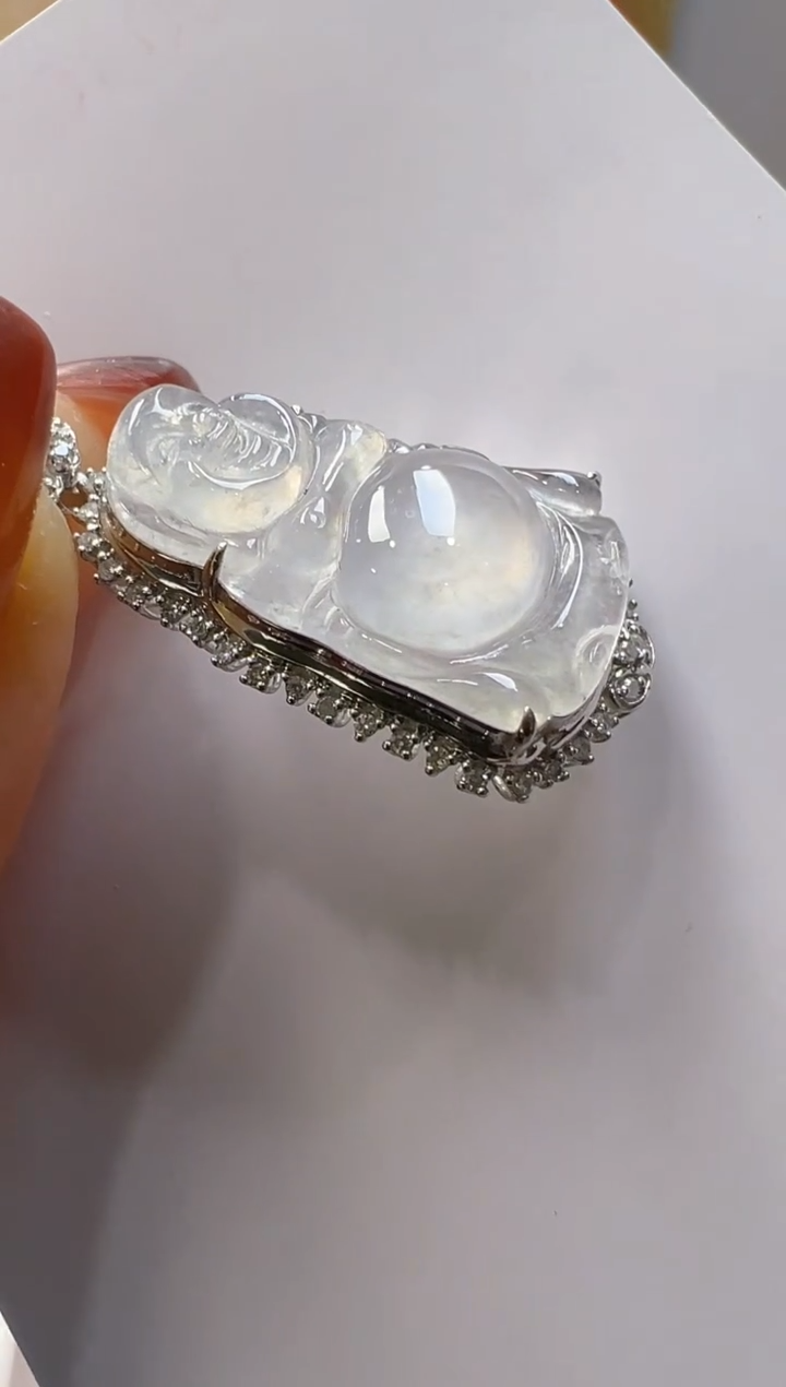 【闪购商品】翡翠吊坠(不含链)18K金镶嵌多样性团购发一件