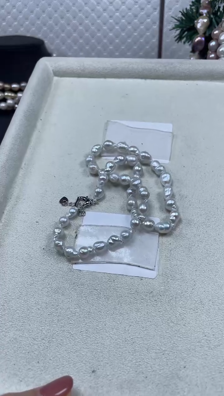 【闪购商品】淡水珍珠项链未镶嵌【纯恬珍珠】