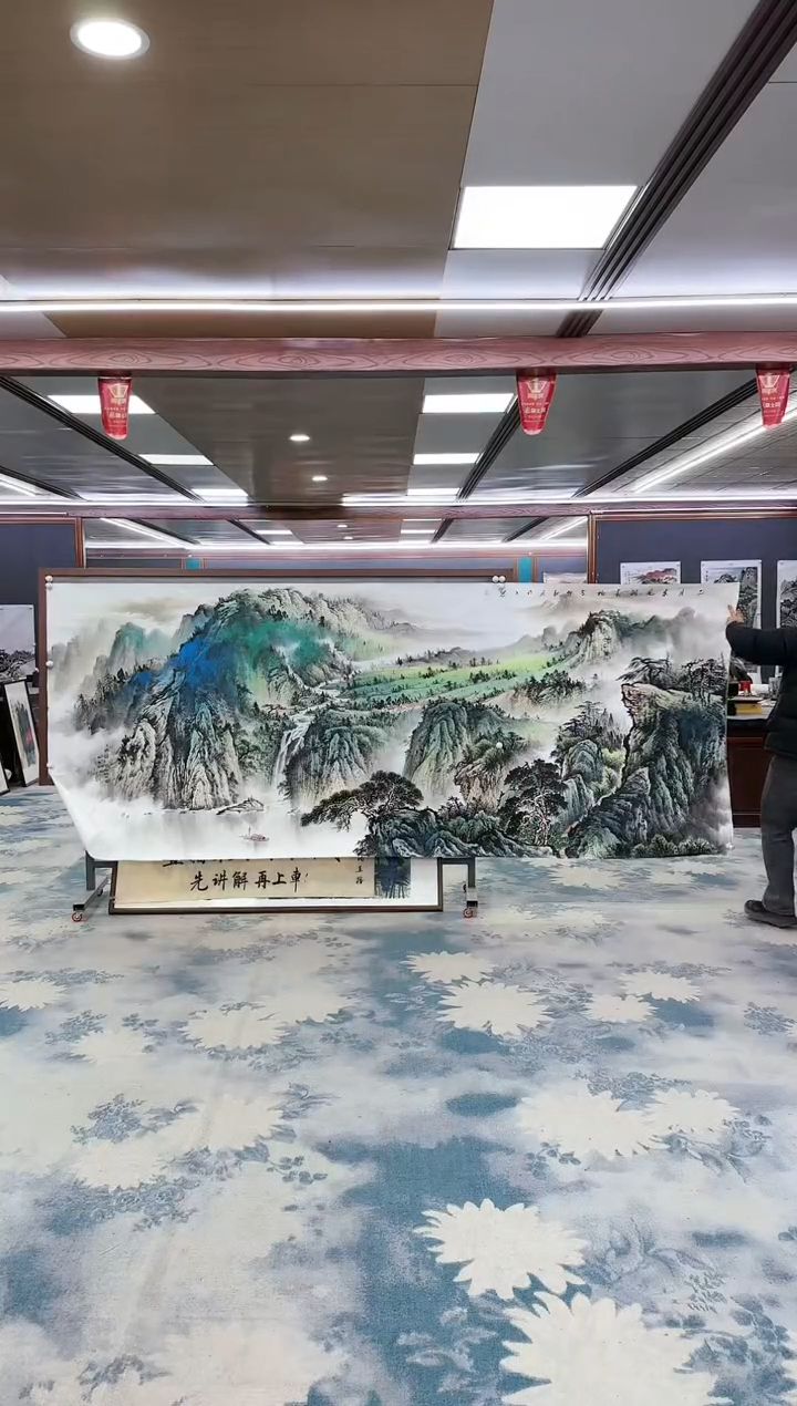 【闪购商品】绘画DC张伦玉大丈二-山水国画