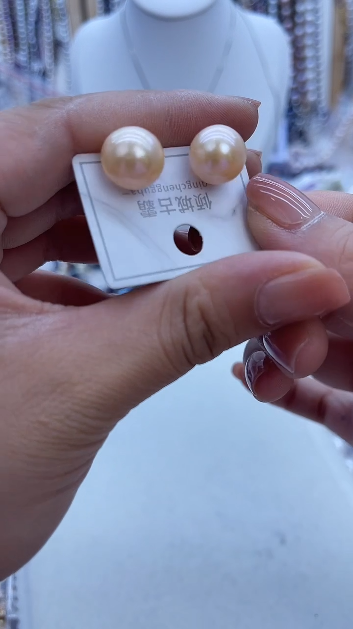 【闪购商品】淡水珍珠耳饰未镶嵌820