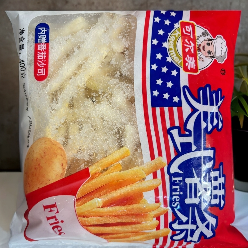可尔美美式薯条400g