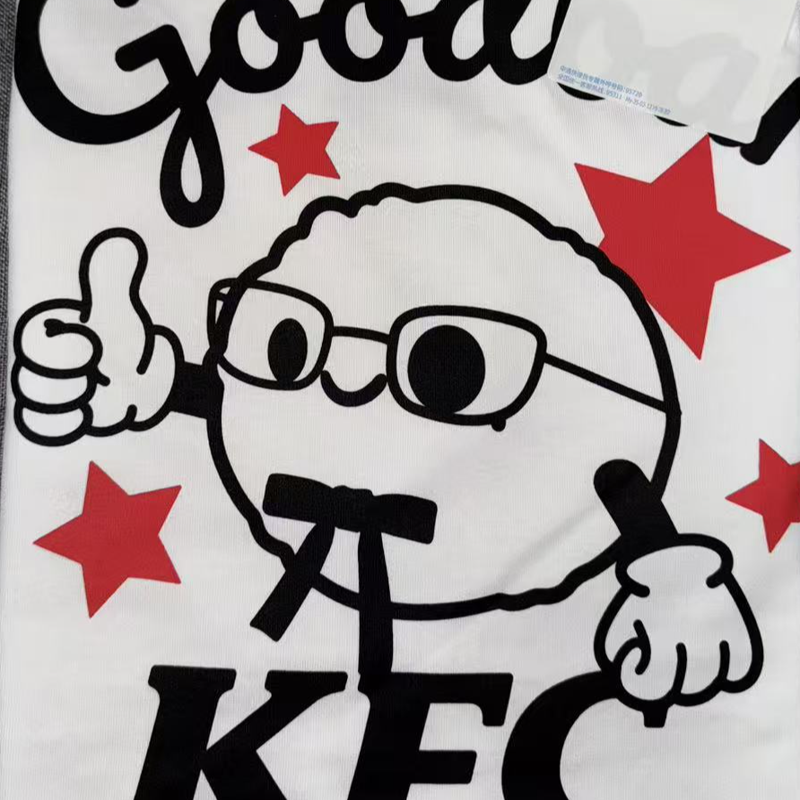 白白家KFC系列联名！！超级好看！短袖！