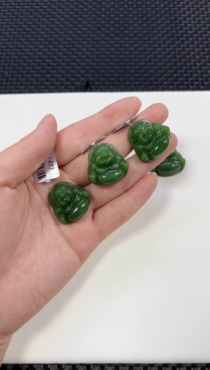 【闪购商品】和田玉挂件未镶嵌多样性发一件