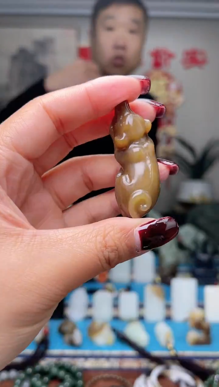 【闪购商品】和田玉挂件未镶嵌1