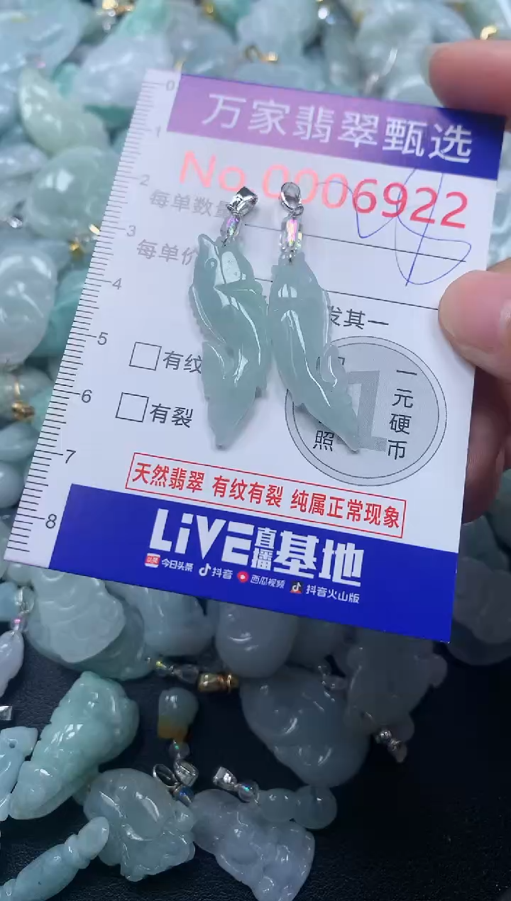 颈饰未镶嵌翡翠6922