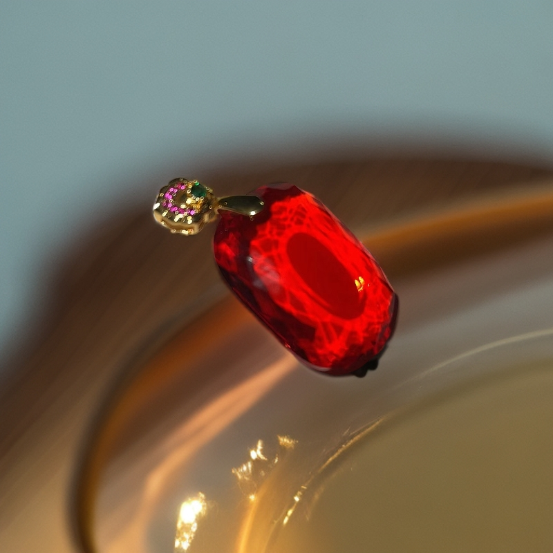 古B90顶奢缅古馆藏美丽首饰配礼盒配链子