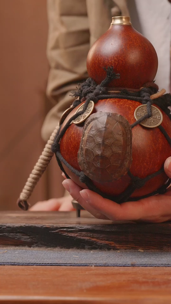 【闪购商品】199号精品大漆葫芦防腐防渗装水茶酒