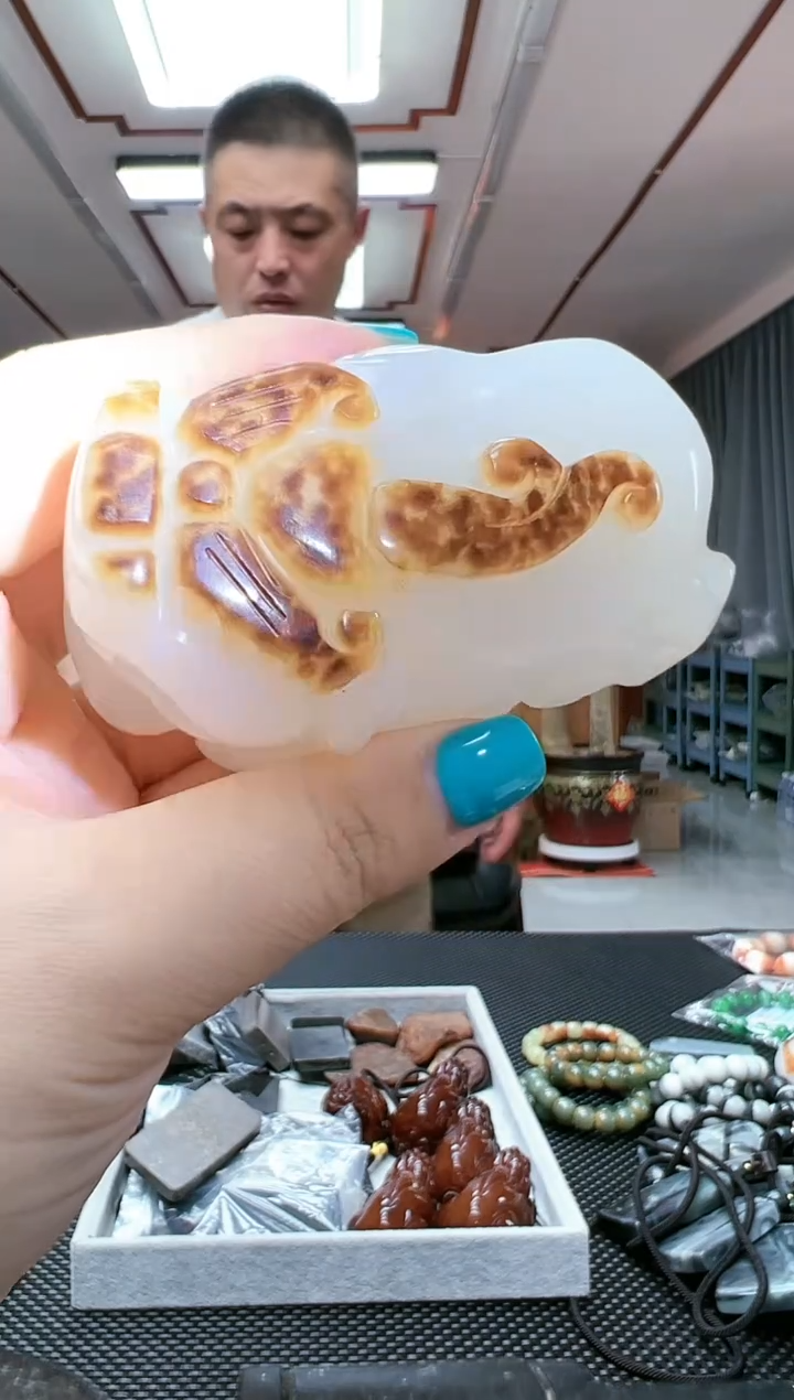 和田玉未镶嵌把件貔貅/多样性发货其中发一