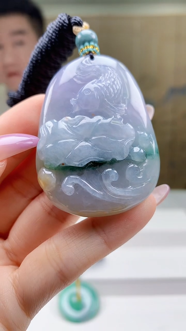 定制翡翠未镶嵌5028ty-毛货挂件37