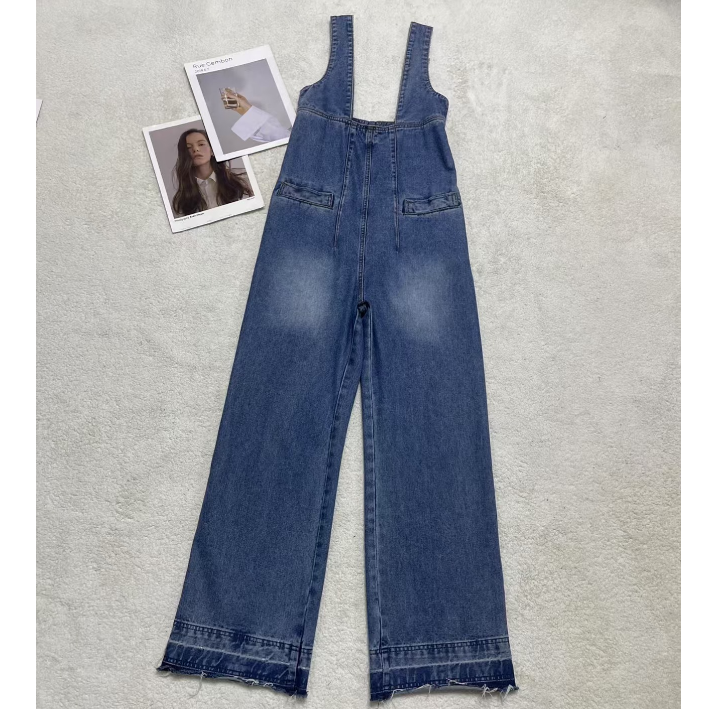 上新秋冬新品洋气显高显瘦背心款连体裤