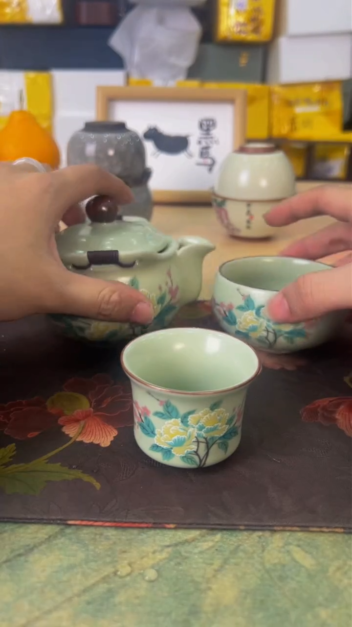 【闪购商品】旅行茶具炸炸炸炸咋