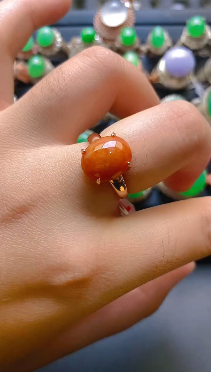 【闪购商品】翡翠耳饰银S925镶嵌天然A货翡翠1