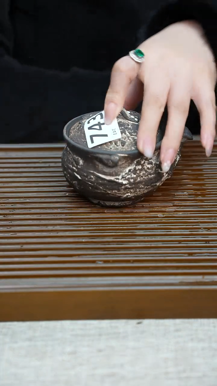 纯手工粗陶茶具每一只不一样