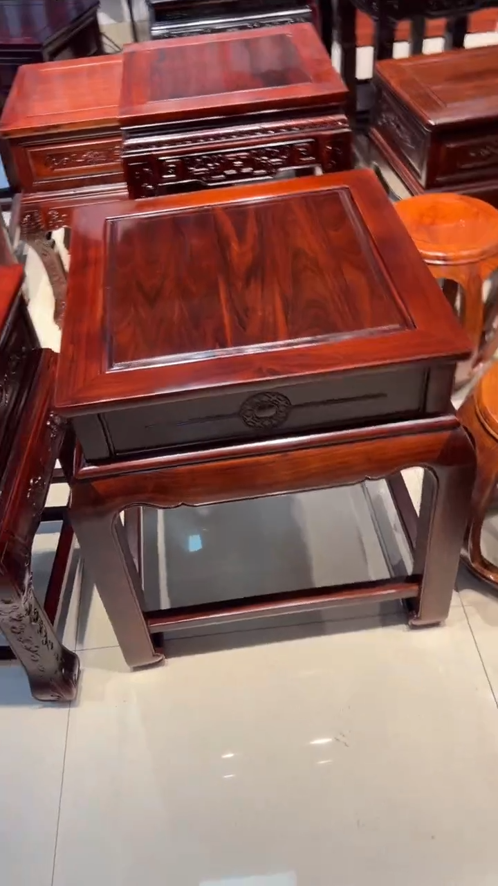 花梨木类书架福利款非酸角几