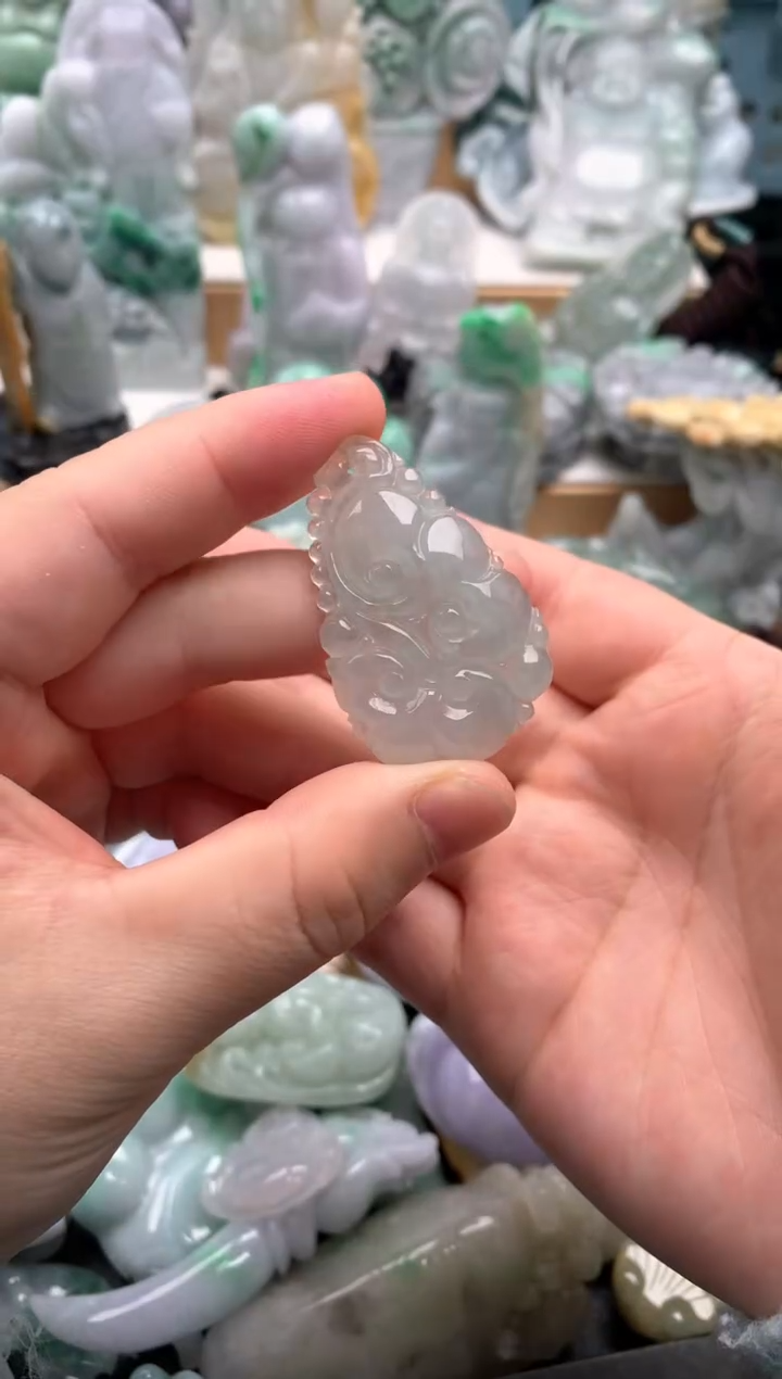 吊坠(不含链)未镶嵌翡翠1