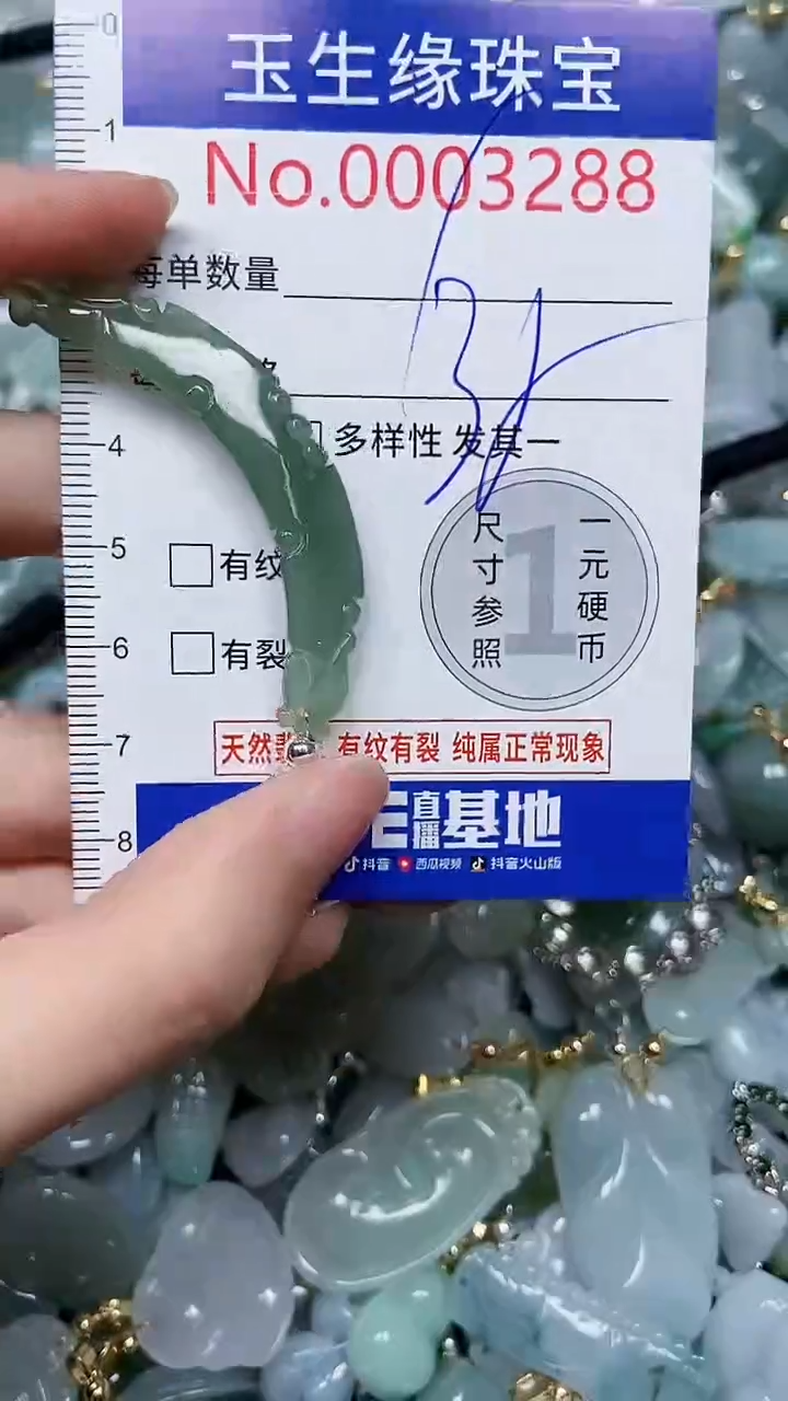 【闪购商品】翡翠颈饰未镶嵌闪购00003288