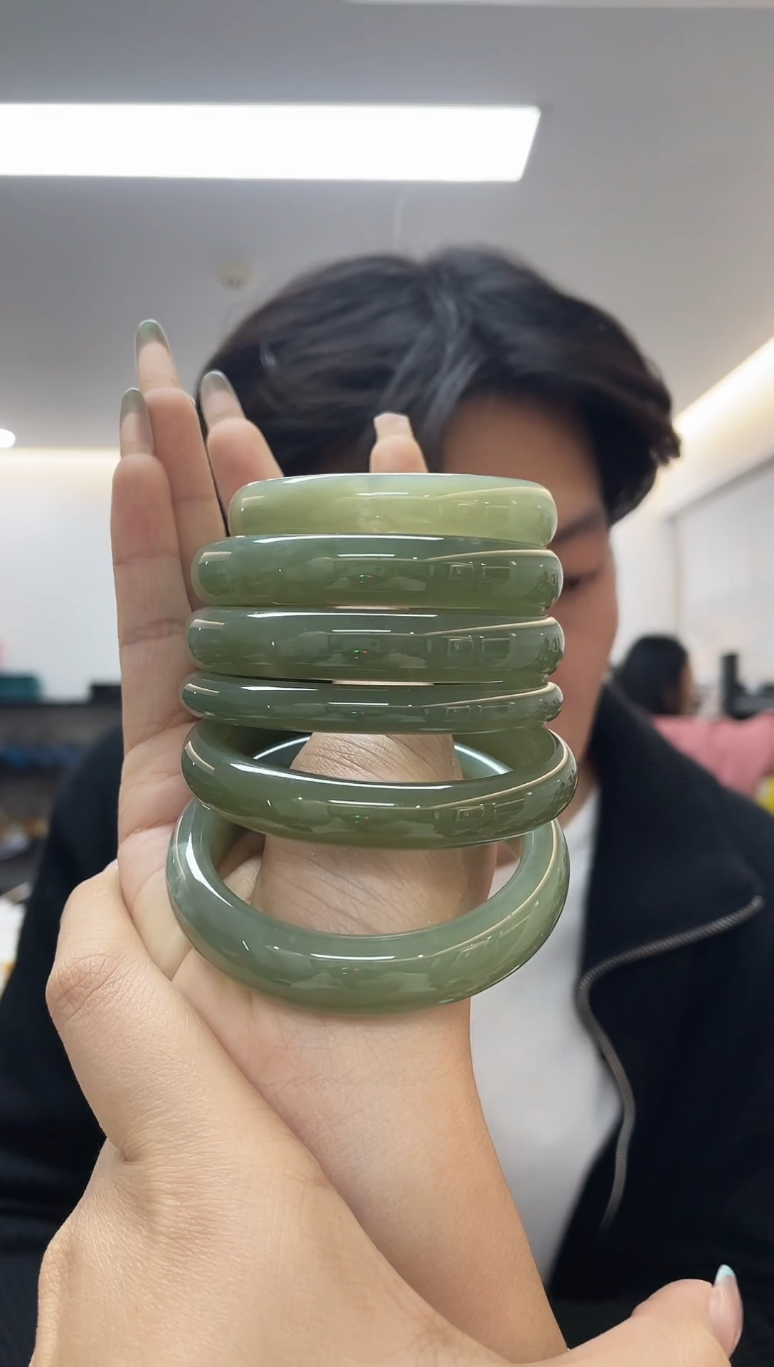 未镶嵌手镯和田玉（多样性发一件）圈口50-53