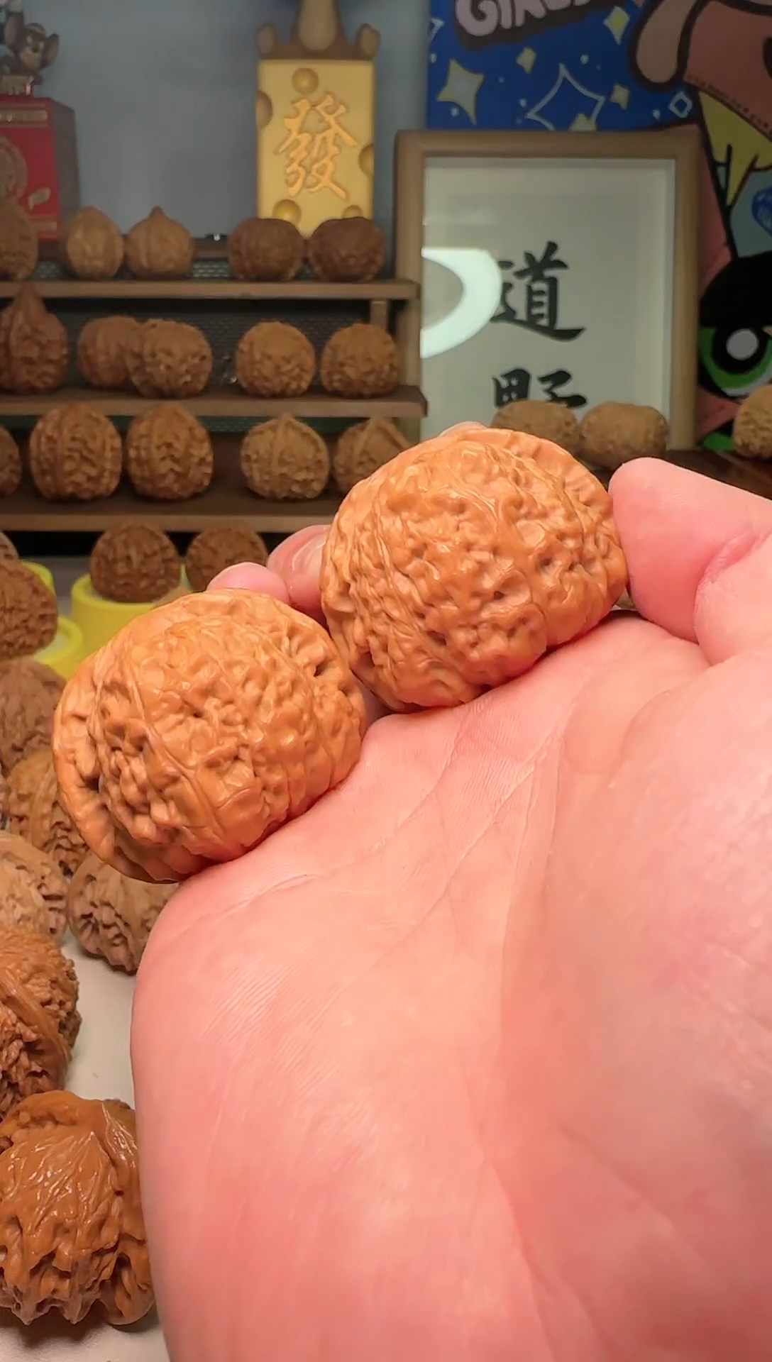 【闪购商品】文玩核桃把件43南瓜全品