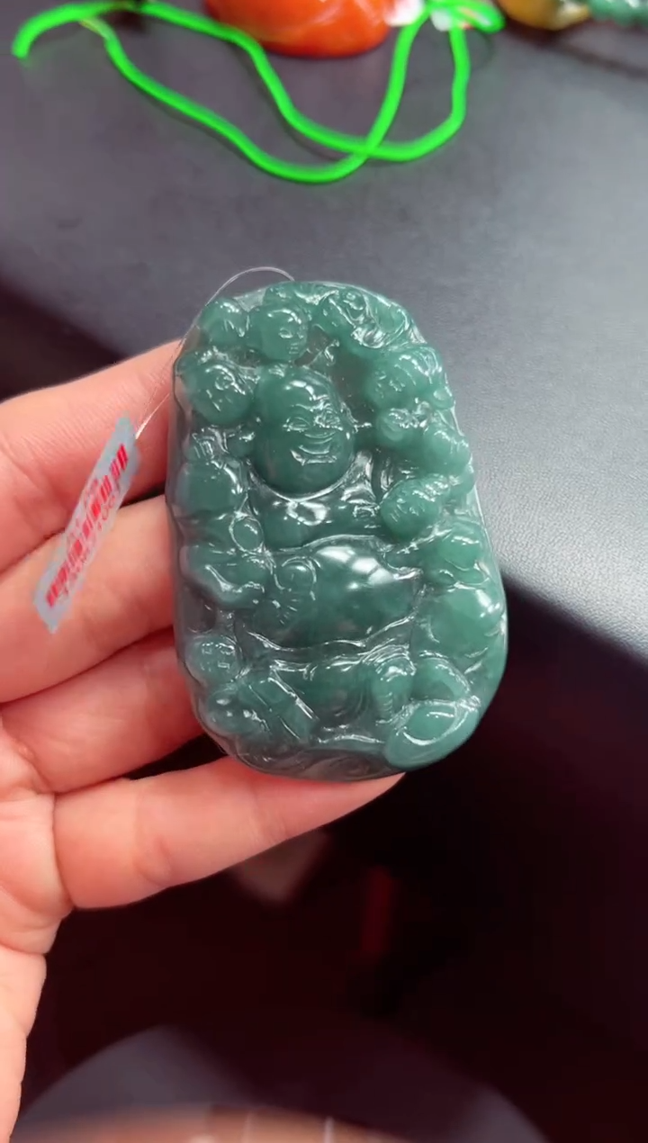 吊坠(不含链)未镶嵌翡翠4