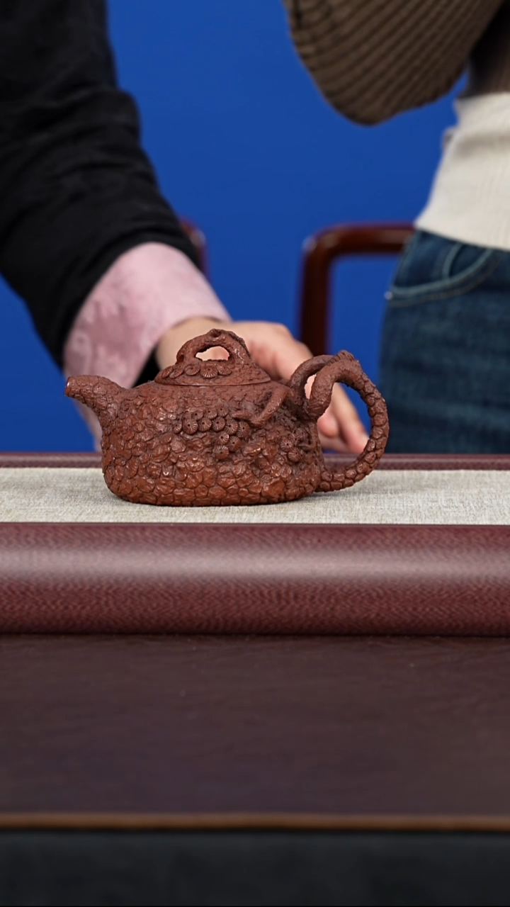紫砂紫砂壶供春道婷婷紫砂67