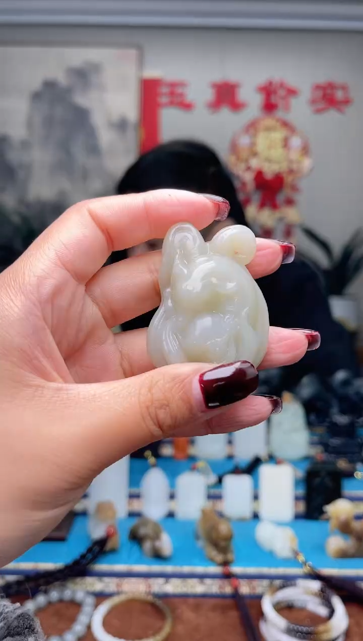 【闪购商品】和田玉挂件未镶嵌1