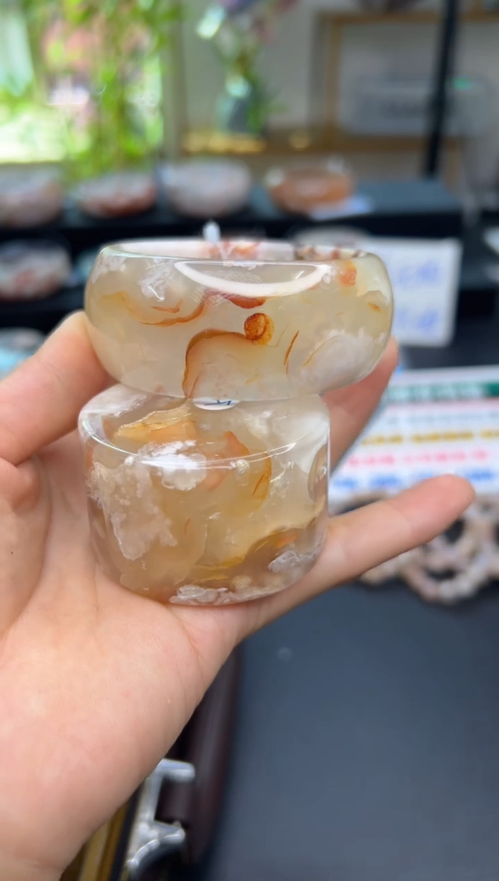 【闪购商品】石英质玉手镯未镶嵌A753(54圈赠送镯心)