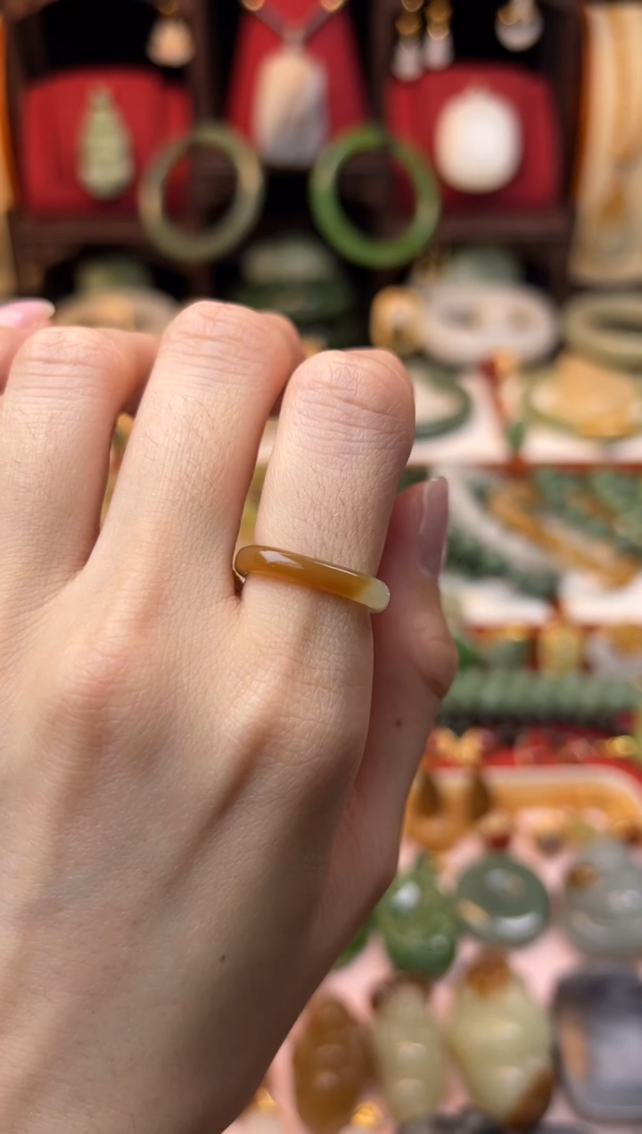 【闪购商品】和田玉戒指未镶嵌1