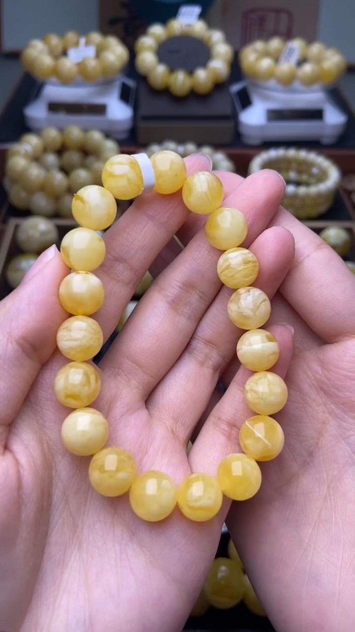 【闪购商品】琥珀裸石未镶嵌大小姐珠宝严选28