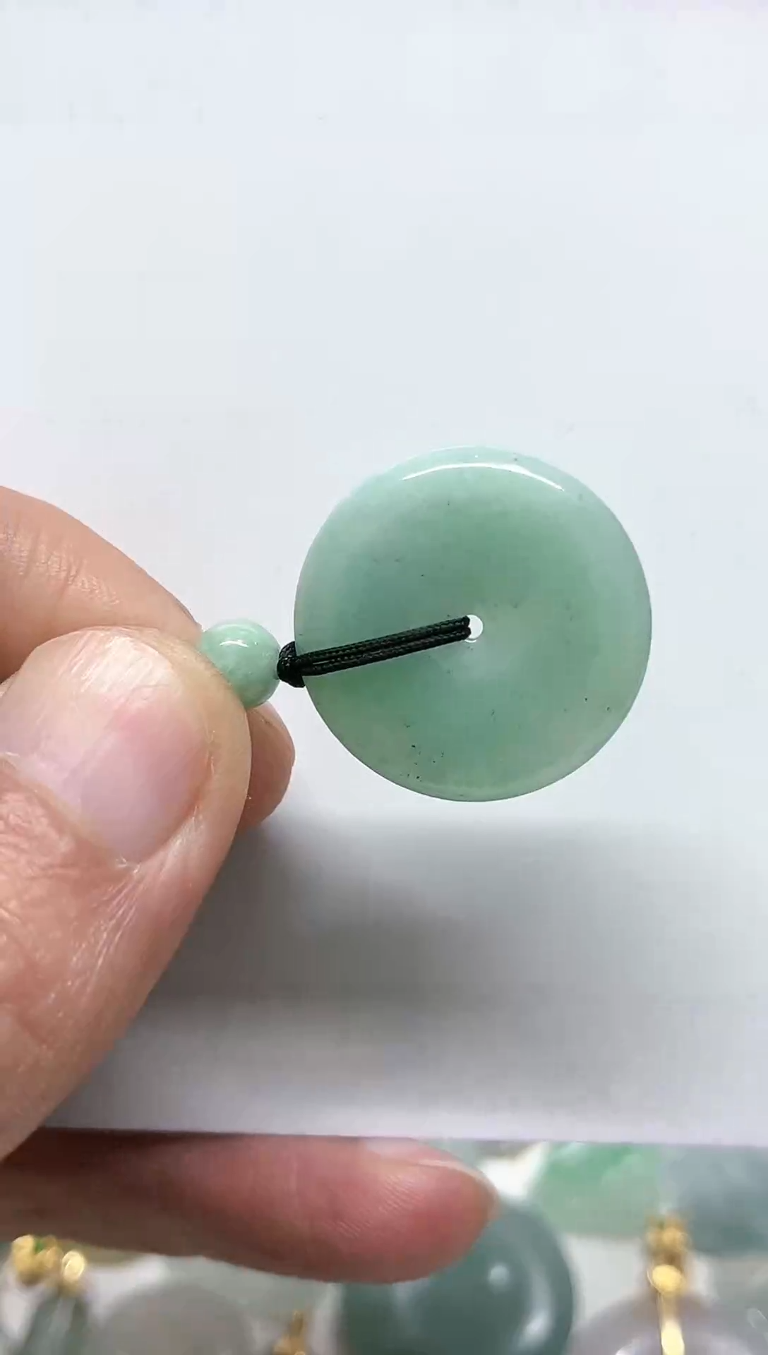 【闪购商品】翡翠颈饰未镶嵌天然缅甸A货翡翠吊坠