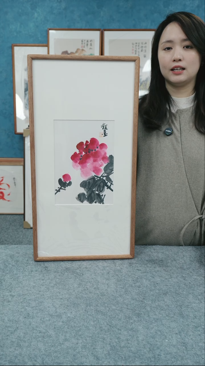 【闪购商品】国画33*66郑志超老师花鸟
