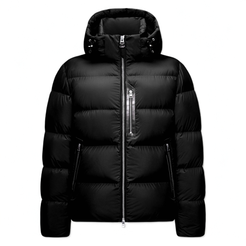 TF檀福-2025新款冬季男士加厚多袋休闲时尚户外三防脱卸帽羽绒服