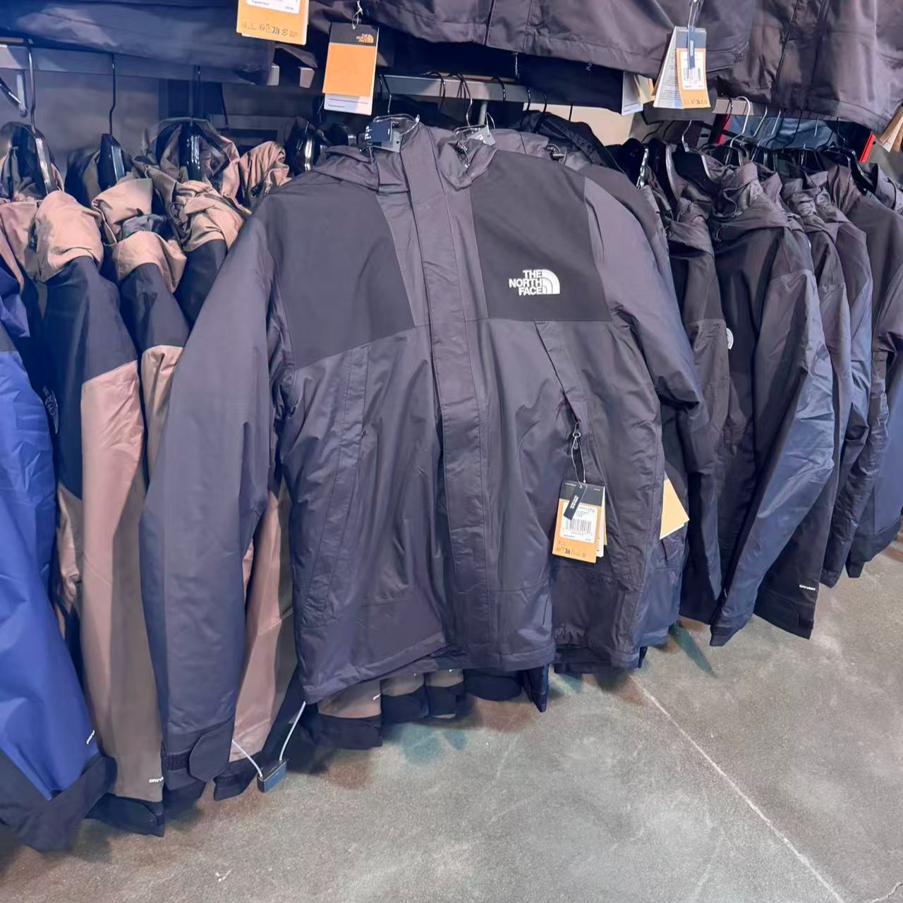 THE NORTH FACE/北面男士羽绒三合一