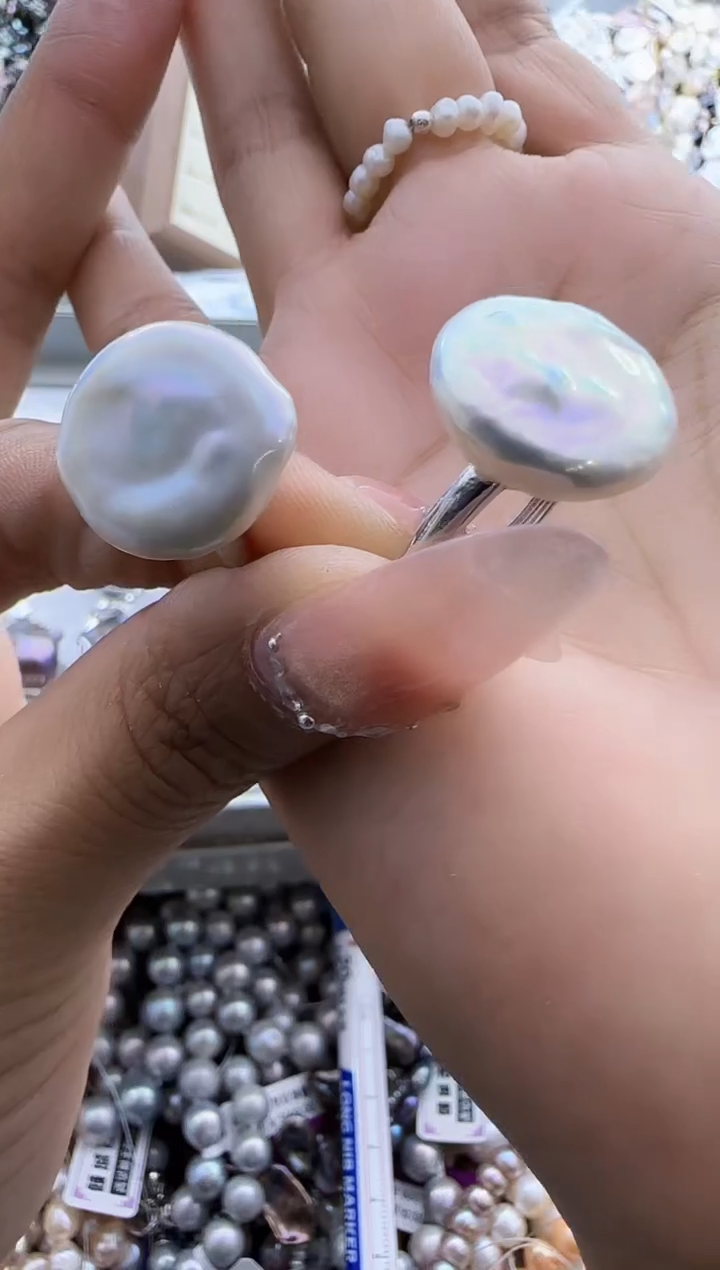 【闪购商品】淡水珍珠戒指未镶嵌207