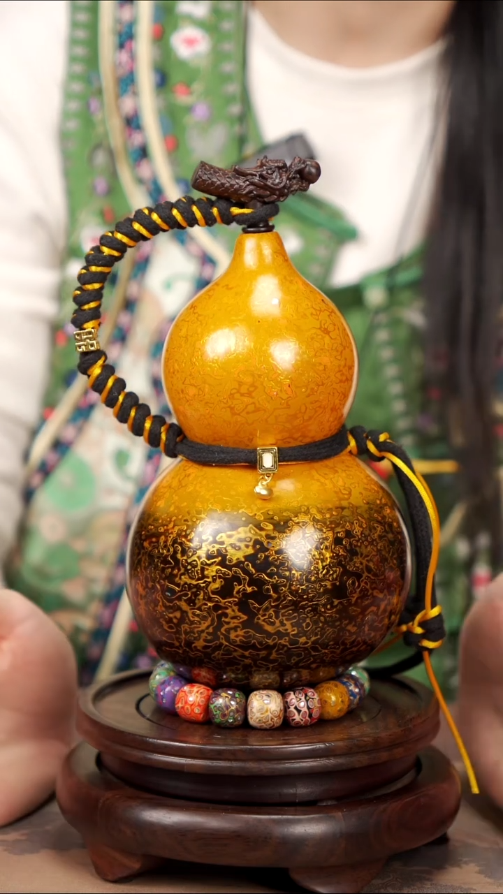 【闪购商品】76易林高端工艺大漆酒葫芦--388