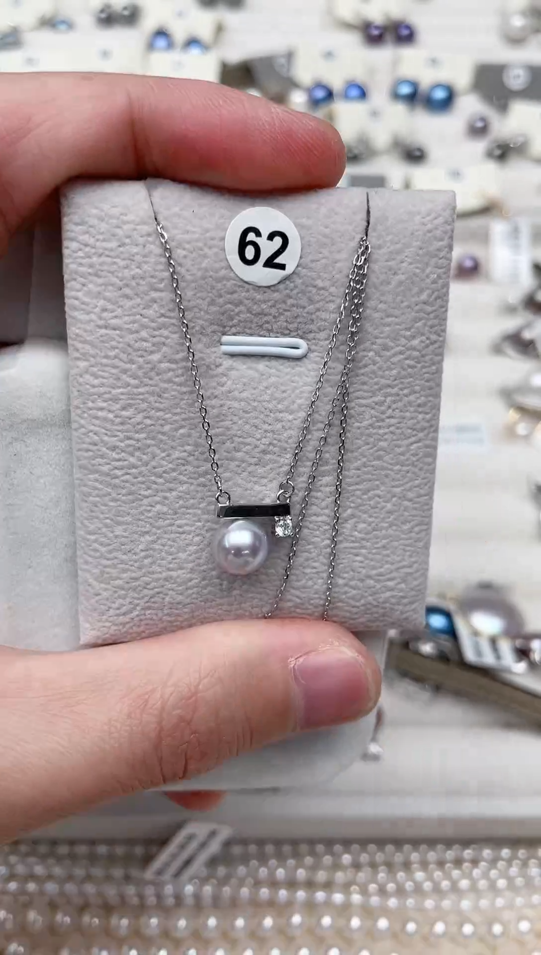 【闪购商品】海水珍珠吊坠(赠链)银S925镶嵌项链