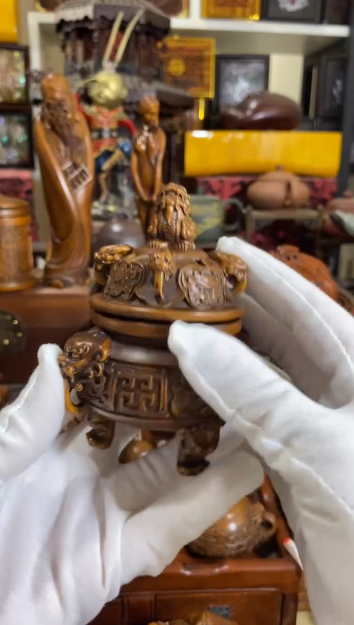 木小叶黄杨小件香炉