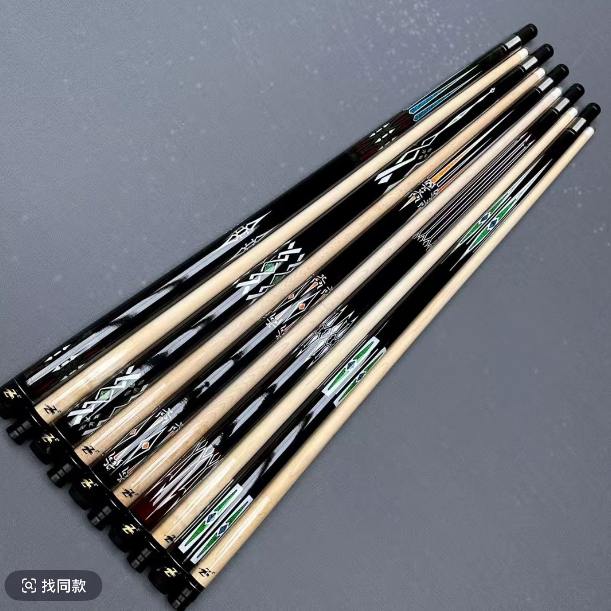 美洲豹中式美式台球九球球杆